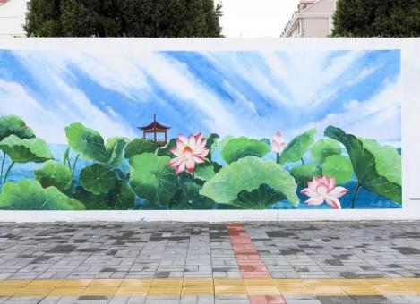 文成墙绘施工材料制作工艺说明