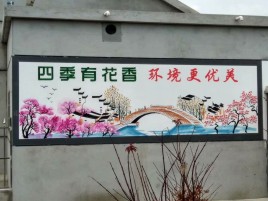 文成墙绘的特点和形势