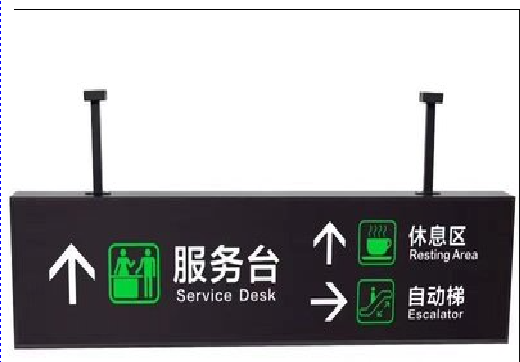 文成吊牌灯箱制作流程。