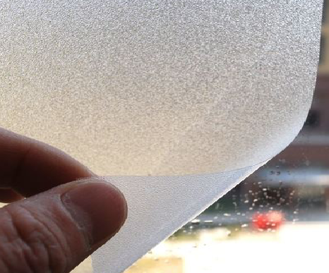 文成玻璃门外面粘广告用什么材料好？