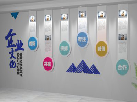 文成企业文化墙需要传递什么办公文化？