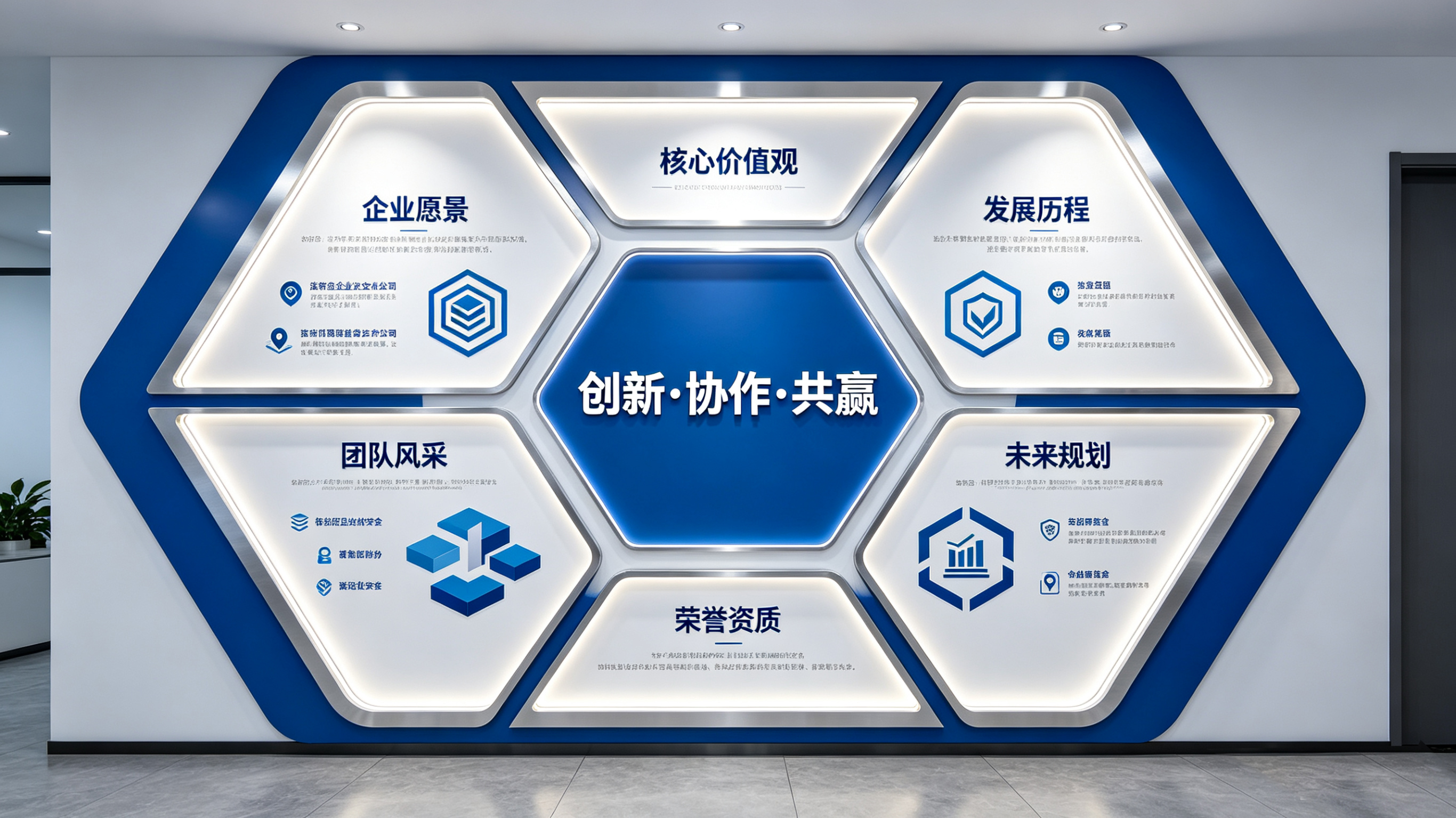 文成企业文化墙六边形避坑指南（新手常犯5个错误）